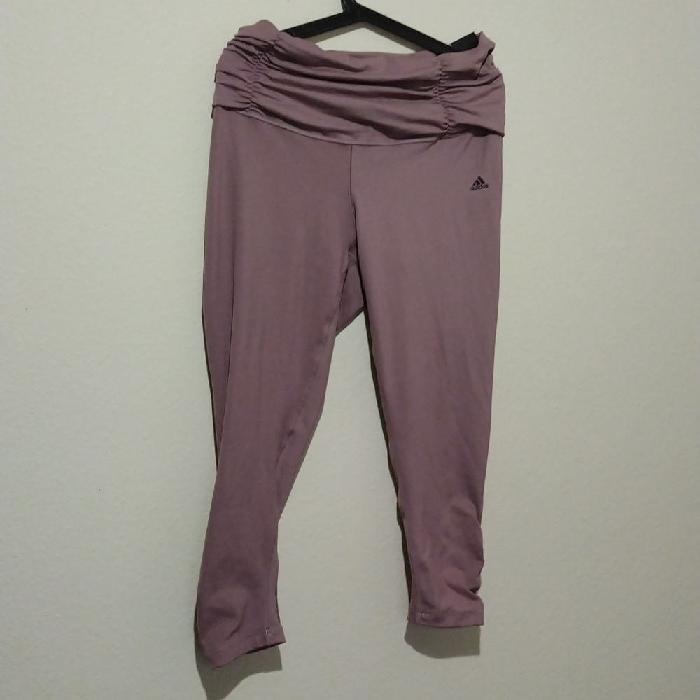 Adidas Mauve workout pants
